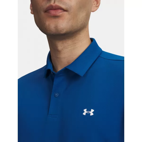  Herren-T-Shirt UNDER ARMOUR UA T2G PIQUE POLO 6012303-426 BLAU 