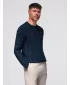 Herrenpullover OMBRE OM-SWSW-0173 MARINEBLAU