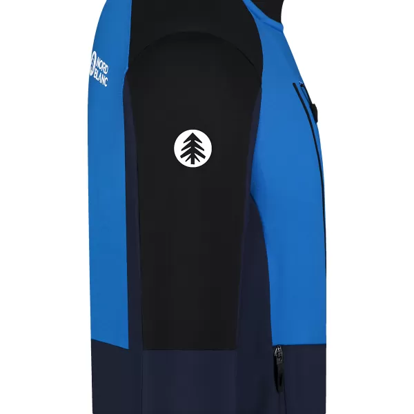  Powerfleece-Sweatshirt für Herren NORDBLANC GROAN NBWFM8282 BLAU 