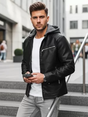 Herrenjacke DSTREET TX4387 SCHWARZ