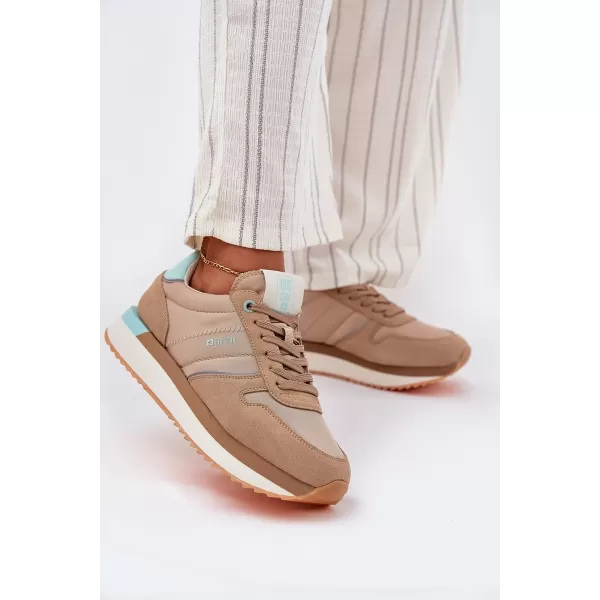  Damen-Sneaker BIG STAR RR274A048 BEIGE Big Star Shoes 