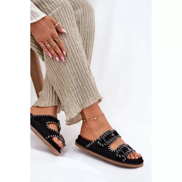  Damenhausschuhe BOTO VISLEY 37423 SCHWARZ 