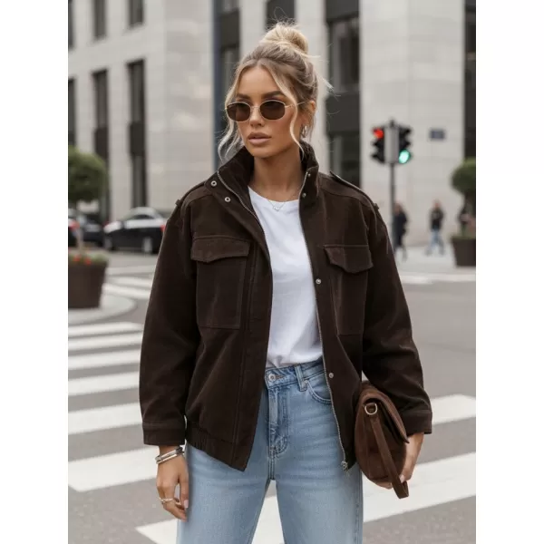  Damenjacke DSTREET TY5577 BRAUN 