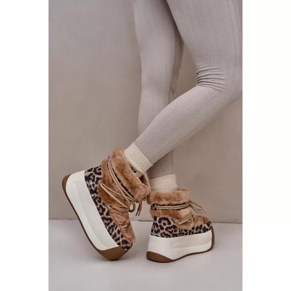  Damenschuhe BIG STAR OO274A207 BRAUN/BEIGE Big Star Shoes 