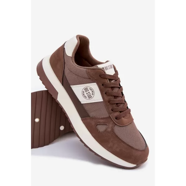  Herren-Sneaker BIG STAR TT174353 BRAUN/BEIGE Big Star Shoes 