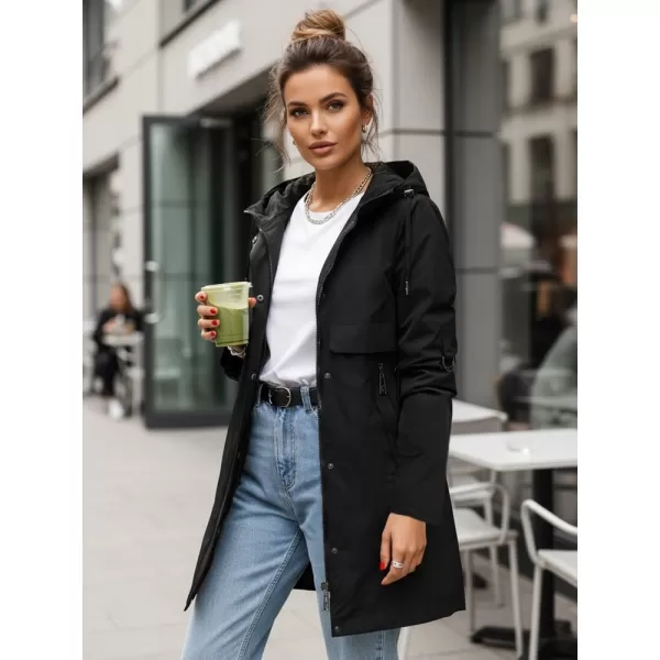  Damenmantel DSTREET TY5554 SCHWARZ 