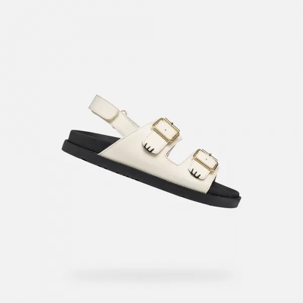  Sandalen für Mädchen GEOX SANDAL FOAMMENTERA J65P0A000BCC1058 CREMIG 