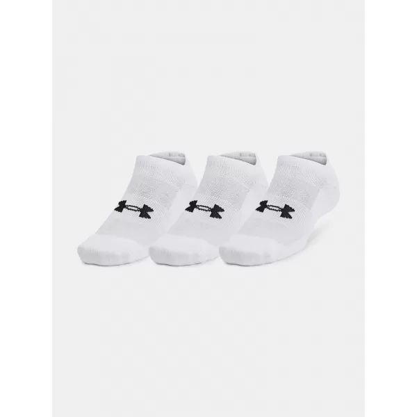  Socken UNDER ARMOUR UNISEX UA TC NO SHOW (3 PÁRY) 1386313-100 WEIß 