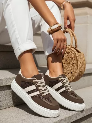 Damenschuhe DSTREET ZY1392 BRAUN
