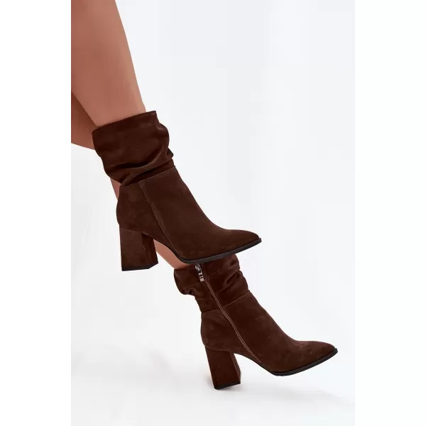  Damenstiefel ZAZOO 4216 BRAUN 