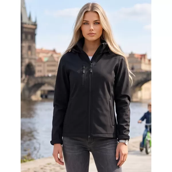 Softshelljacke für Damen ALTISPORT NoPrint NP/ALW945 EBENHOLZGRAU 