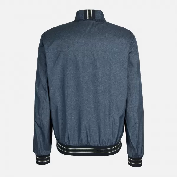  Herrenjacke GEOX JHARROD G012277 BLAU 