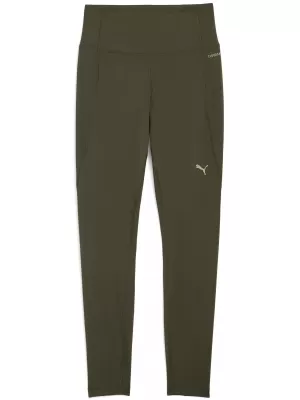 Leggings für Damen PUMA W CLOUDSPUN TIGHT - HW FL 527452-70 DUNKLES OLIV