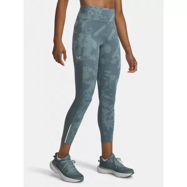  Leggings für Damen UNDER ARMOUR UA LAUNCH ANKLE PRINT TIGHTS 1369772-587 BLAU 