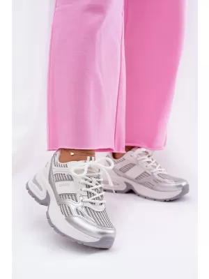 Damen-Sneaker BIG STAR RR274A195 WEISS Big Star Shoes