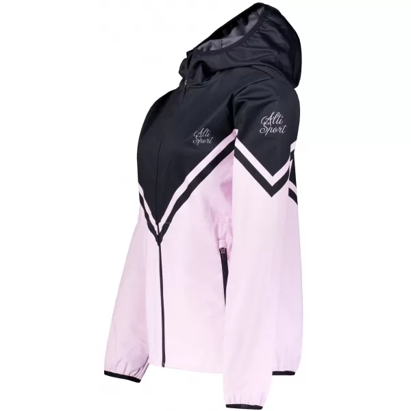  Premium-Softshelljacke für Damen ALTISPORT VOJ/ALW101JACK01 ROSA-SCHWARZ 