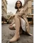 Damenschuhe DSTREET ZY1332 BEIGE