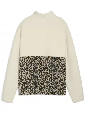 Damen-Sweatshirt PUMA ESS GRAPHIC ANIMAL CREW 688083-87 ALPINER SCHNEE