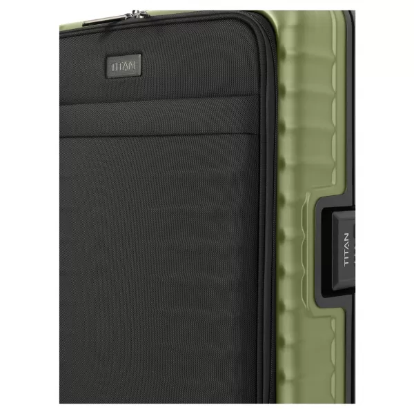 Koffer TITAN Overseas S Front pocket Forest green WALDGRÜN 