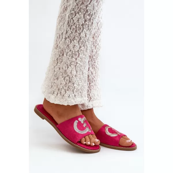  Damen-Flip-Flops S.BARSKI KV27-052 FUCHSIE 