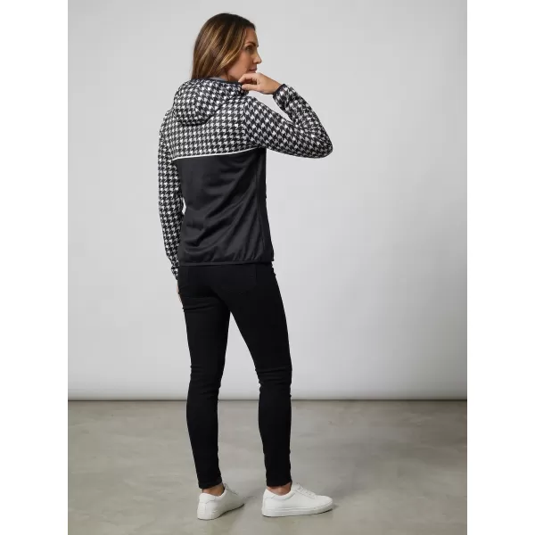  Premium-Softshelljacke für Damen ALTISPORT VOJ/ALW048JACK01 SCHWARZ UND WEIß 