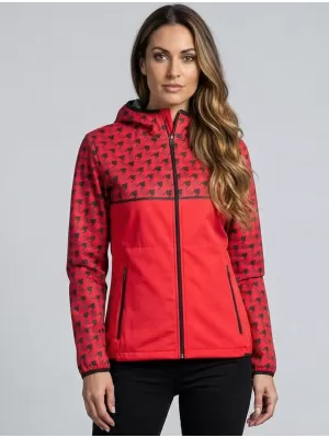 Premium-Softshelljacke für Damen ALTISPORT VOJ/ALW048JACK01 ROT