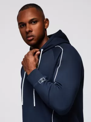 Herren-Sweatshirt OMBRE OM-SSNZ-0250 MARINEBLAU