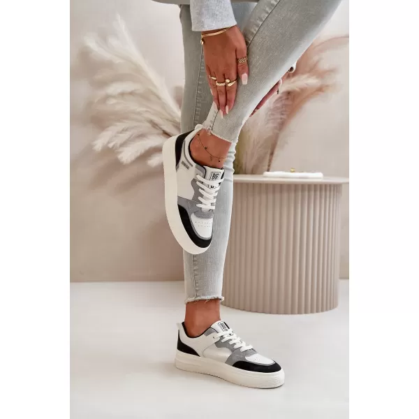  Damen-Sneaker BIG STAR OO274028 WEISS Big Star Shoes 