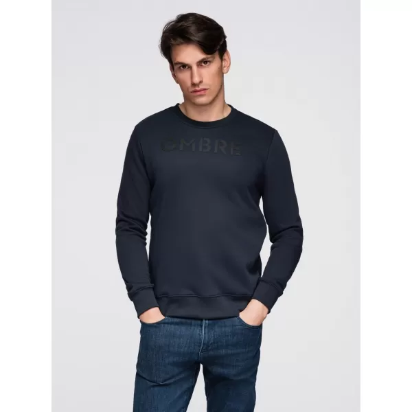  Herren-Sweatshirt OMBRE B1711 MARINEBLAU 