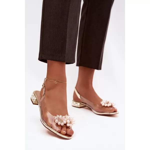  Damensandalen D&A MR52-229 GOLD 