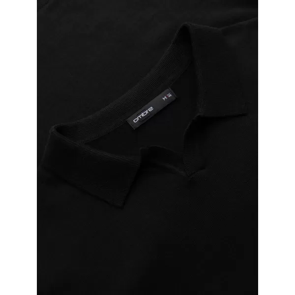  Herrenpullover OMBRE OM-POLS-0140 SCHWARZ 