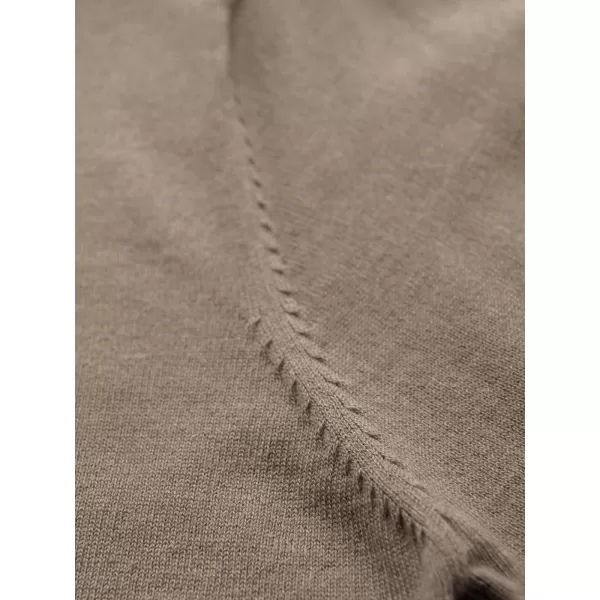  Herrenpullover OMBRE OM-SWBS-0106 DUNKELBEIGE 