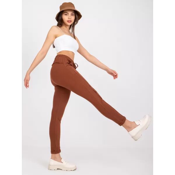  Jogginghose für Damen BASIC FEEL GOOD RV-DR-3589.07X DUNKELBRAUN 