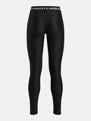 Leggings für Mädchen UNDER ARMOUR HEATGEAR LEGGING 6009975-001 SCHWARZ