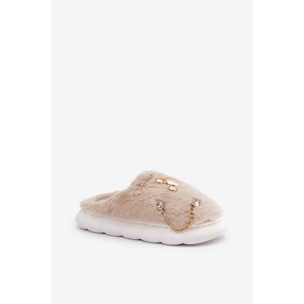  Damenhausschuhe BOTO IVELFEDI 35010 BEIGE 