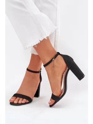 Damensandalen BOTO KAVINA 38455 SCHWARZ