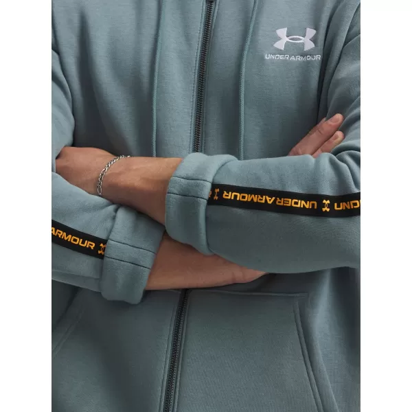  Herren-Sweatshirt UNDER ARMOUR UA ICON FLEECE FZ TAPING 1390298-587 BLAU 