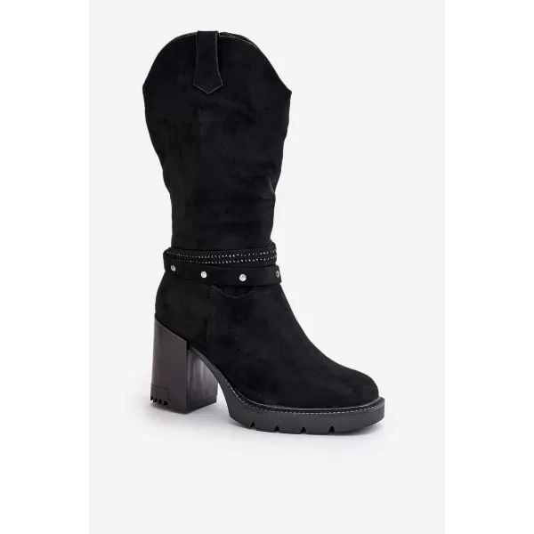  Damenstiefel BOTO IVANELIS 33638 SCHWARZ 