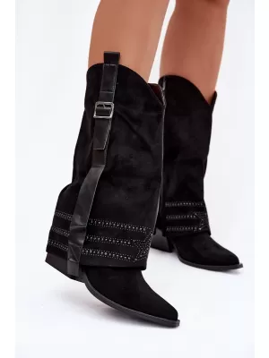 Damenstiefel BOTO CAMILORA 40916 SCHWARZ