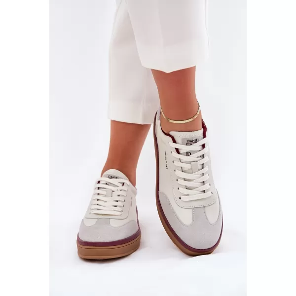  Damen-Sneaker LOPEZ JUST DARE SS2D4008 WEISS/GRAU Daniel Lopez Just Dare 