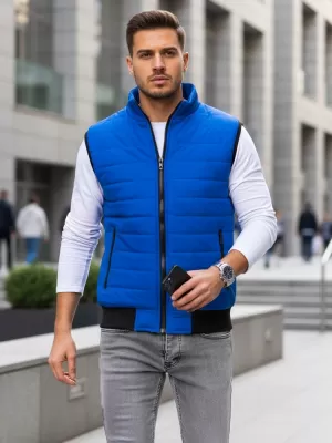 Herrenweste DSTREET TX4017 BLAU