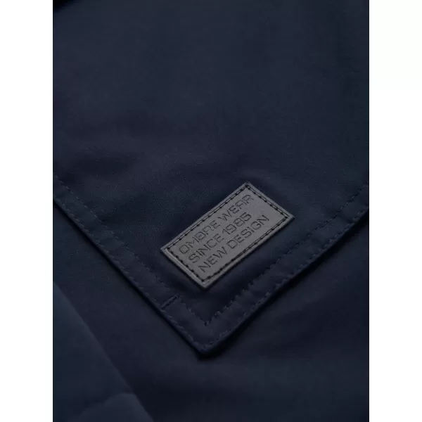 Herrenmantel OMBRE OM-JAPJ-0316 MARINEBLAU 