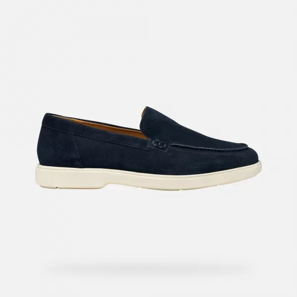  Herrenmokassins GEOX SPHERICA EC17 G014395 DUNKELBLAU 