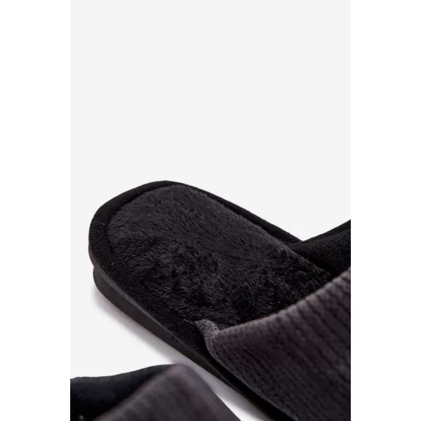  Herrenhausschuhe BOTO PRESINE 40744 SCHWARZ 