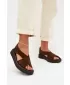 Damensandalen ZAZOO 3196 BRAUN