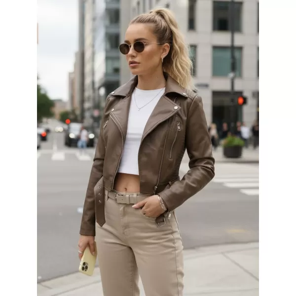  Damenjacke DSTREET TY5536 BRAUN 