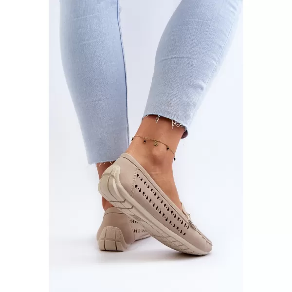  Damenmokassins BOTO RASIRNA 31619 BEIGE 