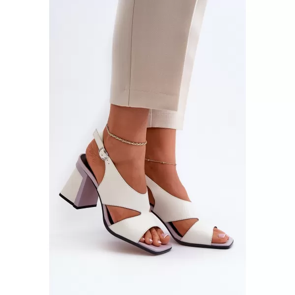  Damensandalen D&A MR38-153 WEIß 