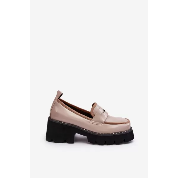  Damenmokassins D&A MR870-32 BEIGE 