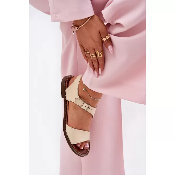  Damensandalen ZAZOO 3014 BEIGE 